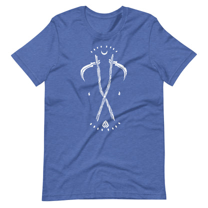 Grim - Men's t-shirt - Heather True Royal Front