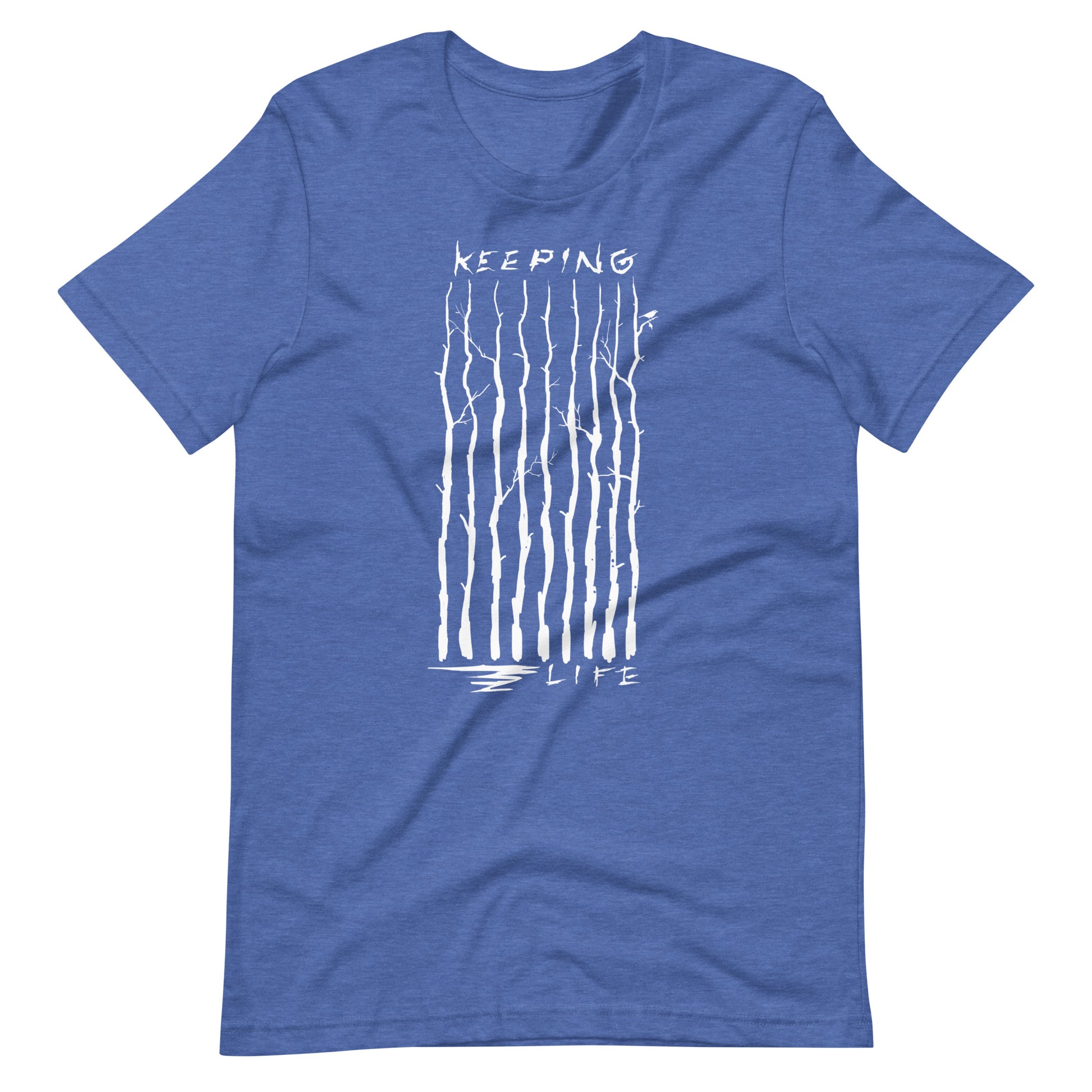 Keeping Lift - Men's t-shirt - Heather True Royal Front