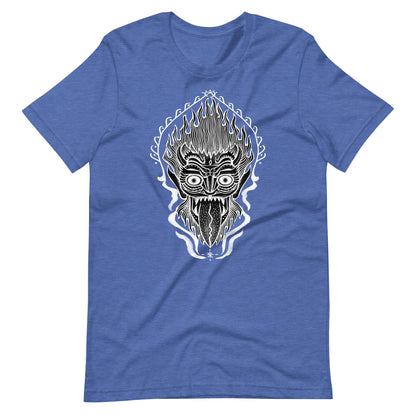 King of Fire - Men's t-shirt - Heather True Royal Front