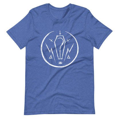 Moon Thunder Death - Men's t-shirt - Heather True Royal Front