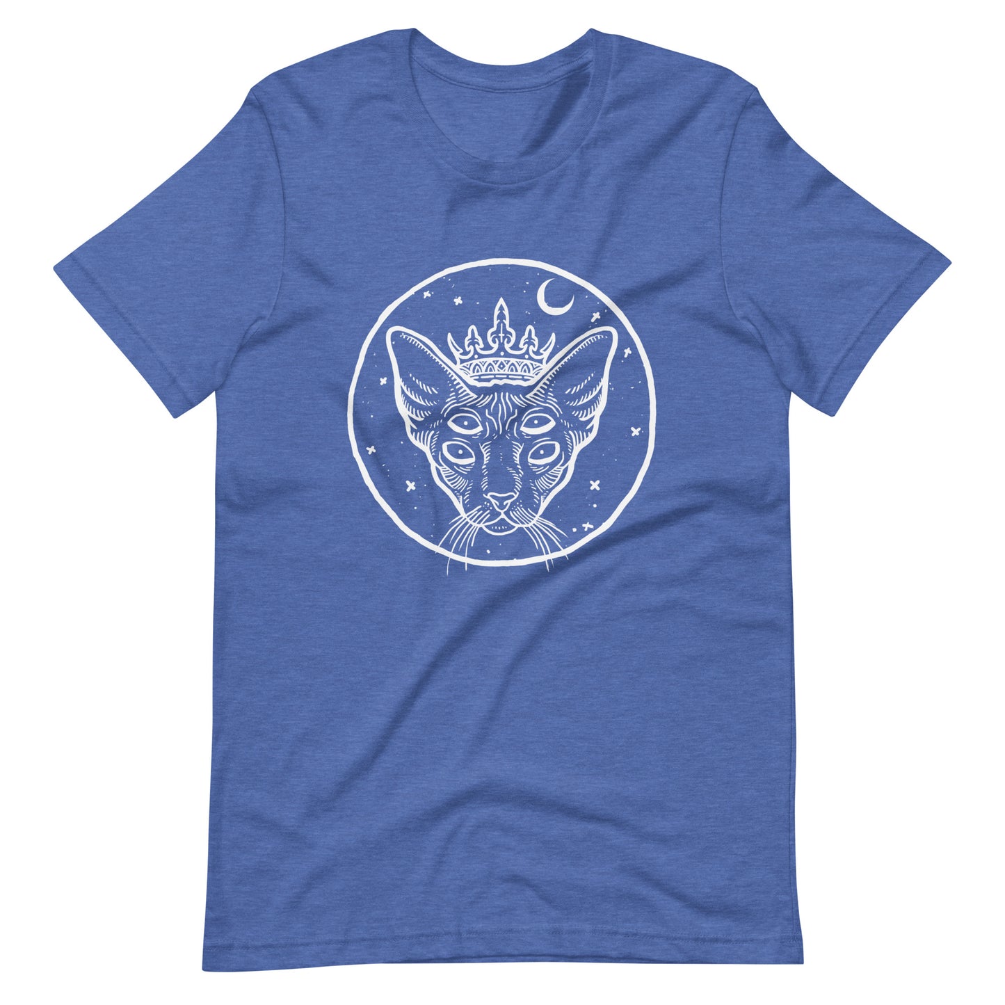 The Ruler - Men's t-shirt - Heather True Royal Front