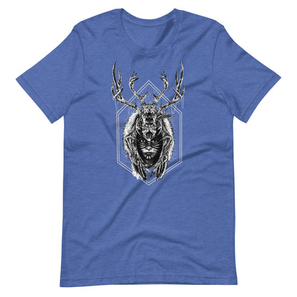 The Ruler - Men's t-shirt - Heather True Royal Front