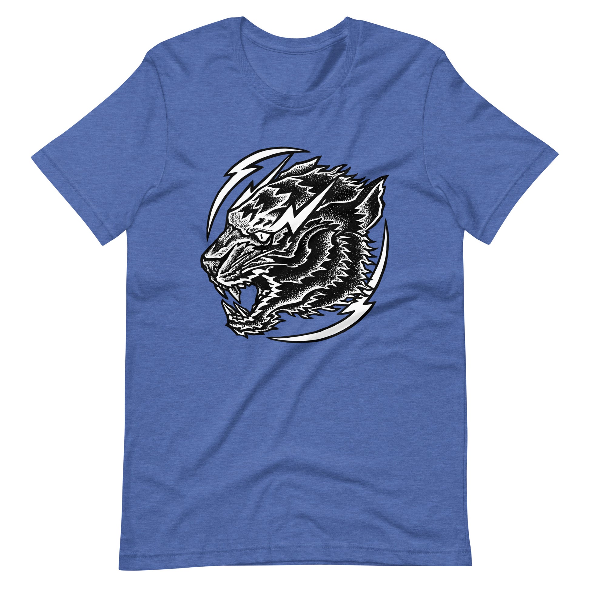 Thunder Tiger - Men's t-shirt - Heather True Royal Front