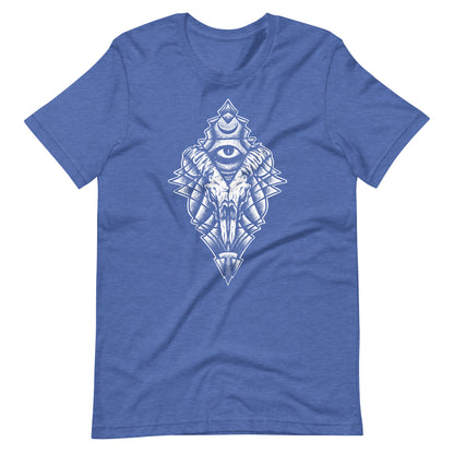 Energy Eye White - Men's t-shirt - Heather True Royal Front