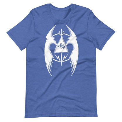 Fly 3 White - Men's t-shirt - Heather True Royal Front