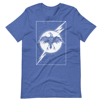 Night Thunder White - Men's t-shirt - Heather True Royal Front