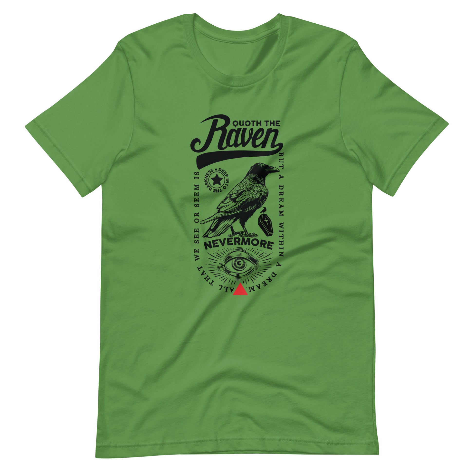 Quoth the Raven Nevermore Loaded - Men's t-shirt - Leaf Front