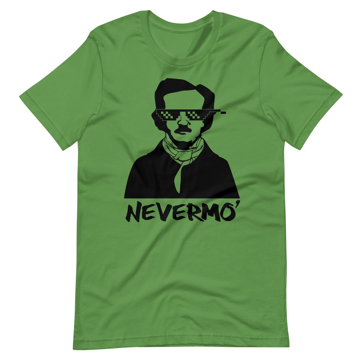 Men's Edgar Allan Poe "The Nevermo" T-Shirt - Leaf Front