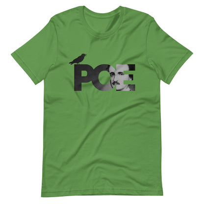Men's Edgar Allan Poe t-shirt - Leaf Front