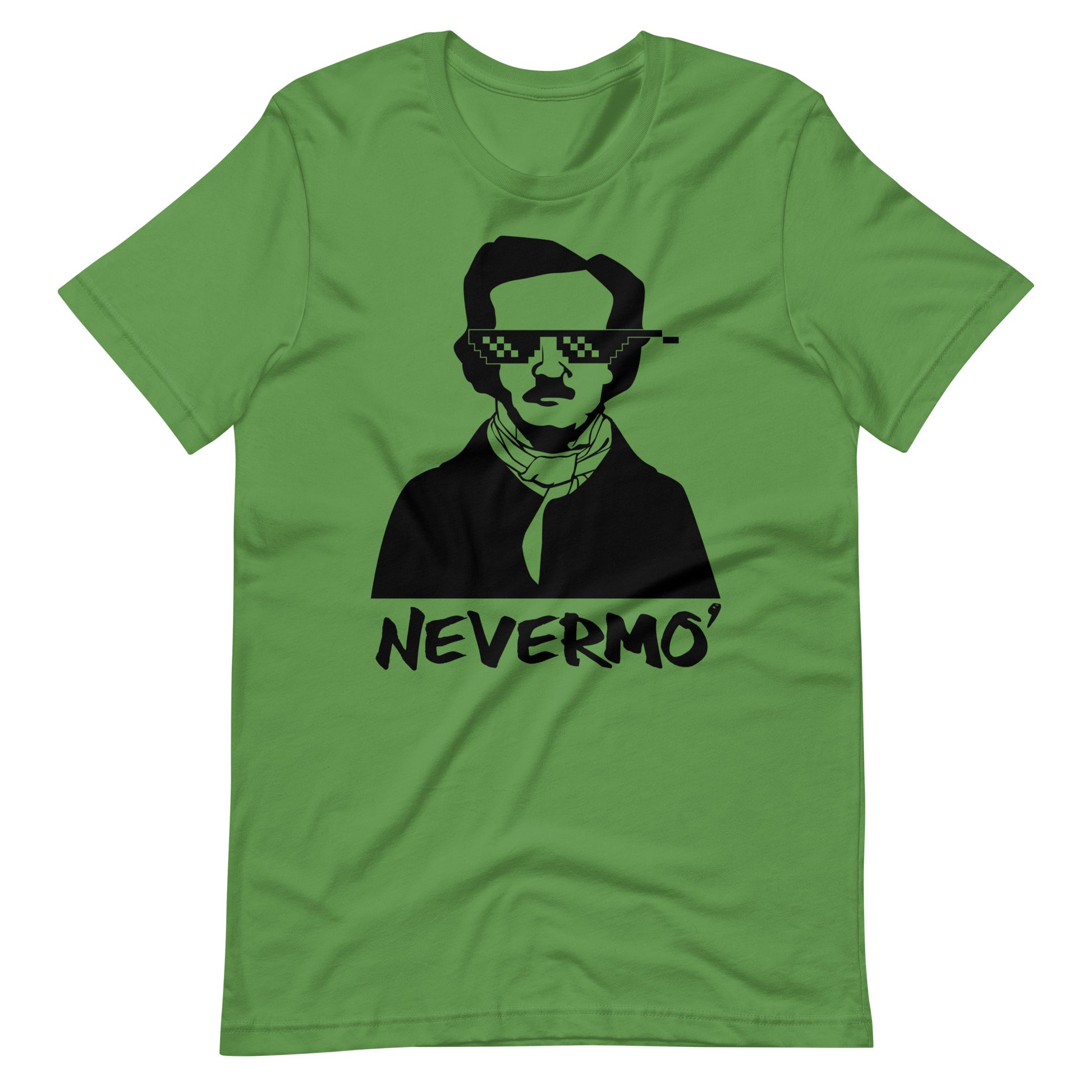 Women's Edgar Allan Poe "Nevermo" t-shirt - Leaf Front