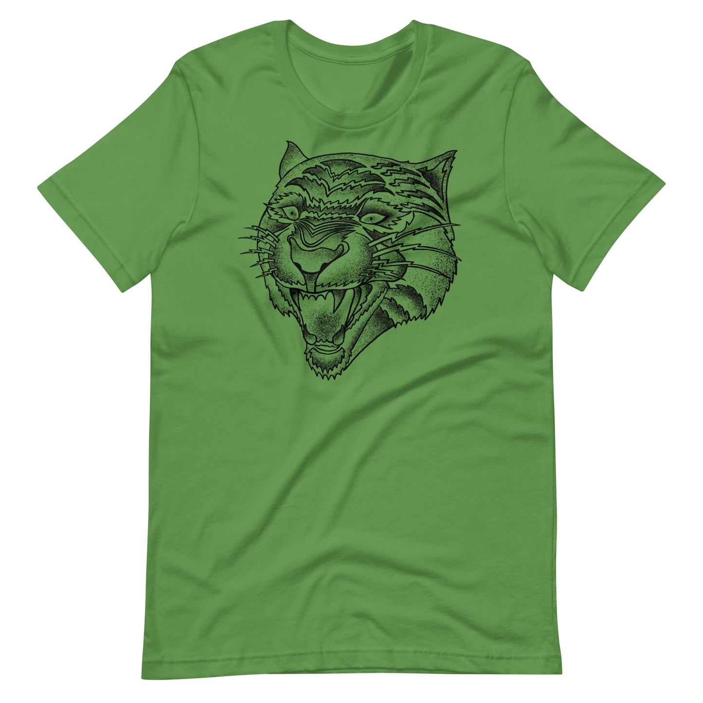 Panther Black - Men's t-shirt - Leaf Front