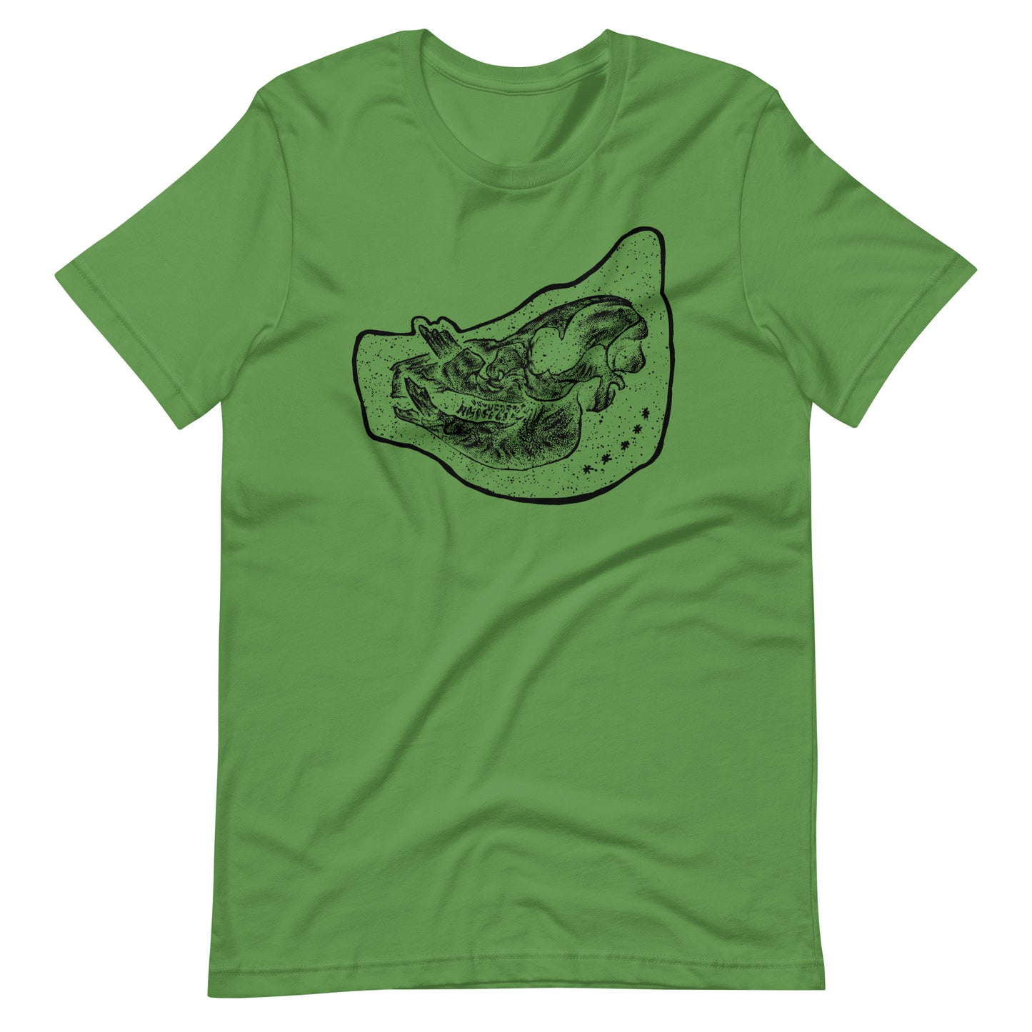 Pig Black - Men's t-shirt - Leaf Front