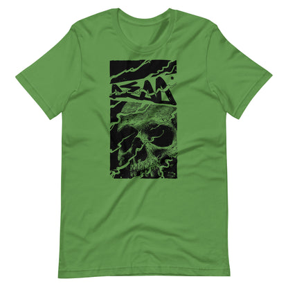 Skull Dead Black - Men's t-shirt - Leaf Front