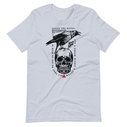 Quoth the Raven - Men's t-shirt - Light Blue Front
