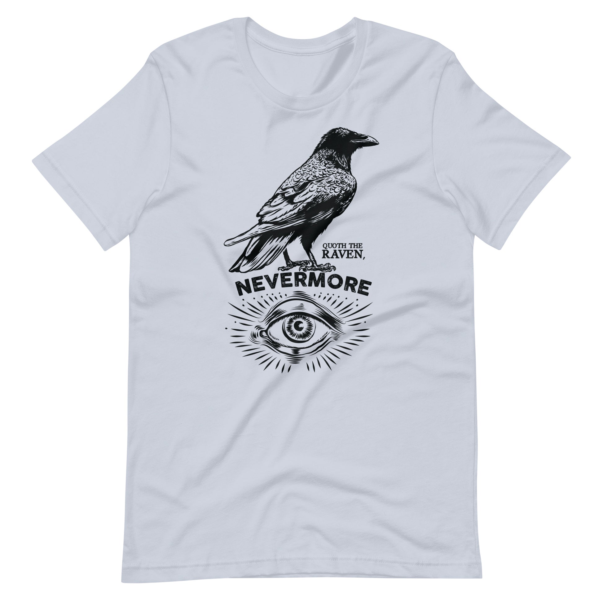 Quoth the Raven Nevermore - Men's t-shirt - Light Blue Front