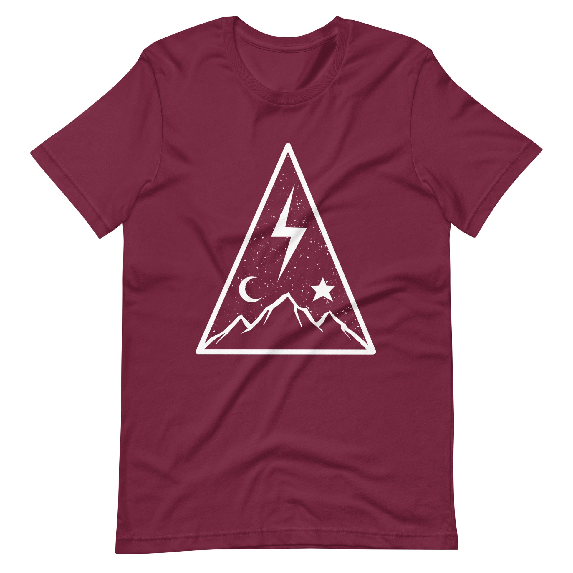 Coalesce - Men's t-shirt - Maroon Front