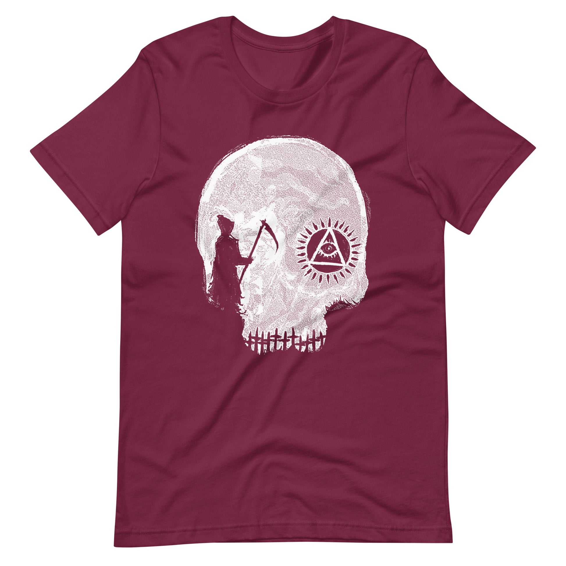 Death Row - Men's t-shirt - Maroon Front