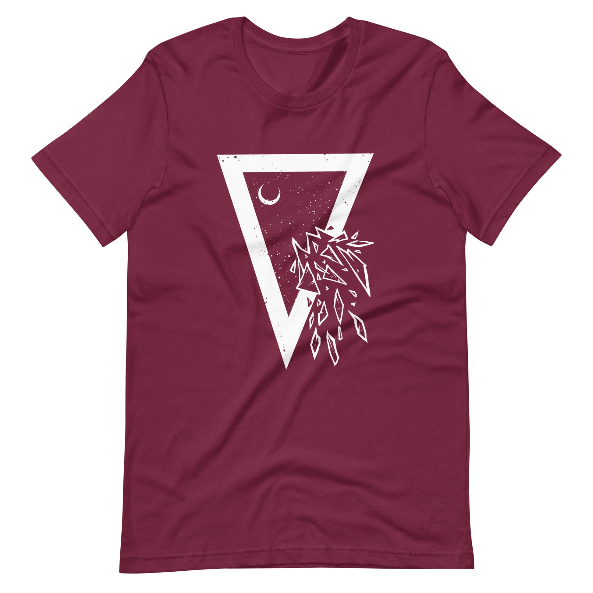 Glass Ceiling - Men's t-shirt - Maroon Front