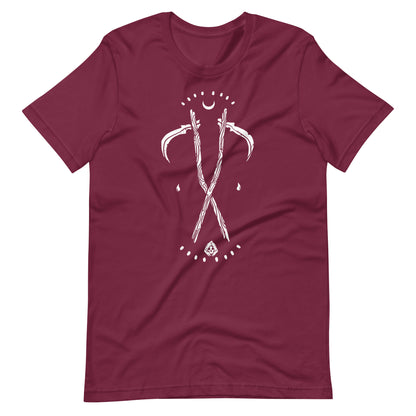 Grim - Men's t-shirt - Maroon Front