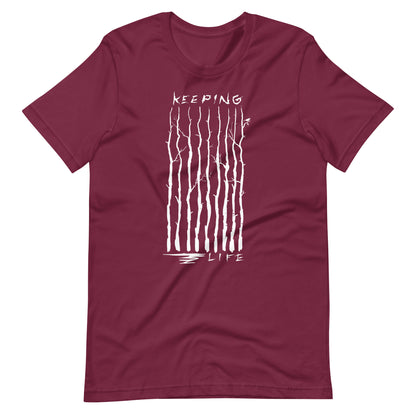 Keeping Lift - Men's t-shirt - Maroon Front