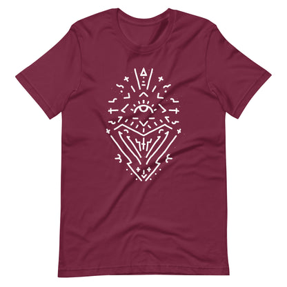 Near Light - Men's t-shirt - Maroon Front