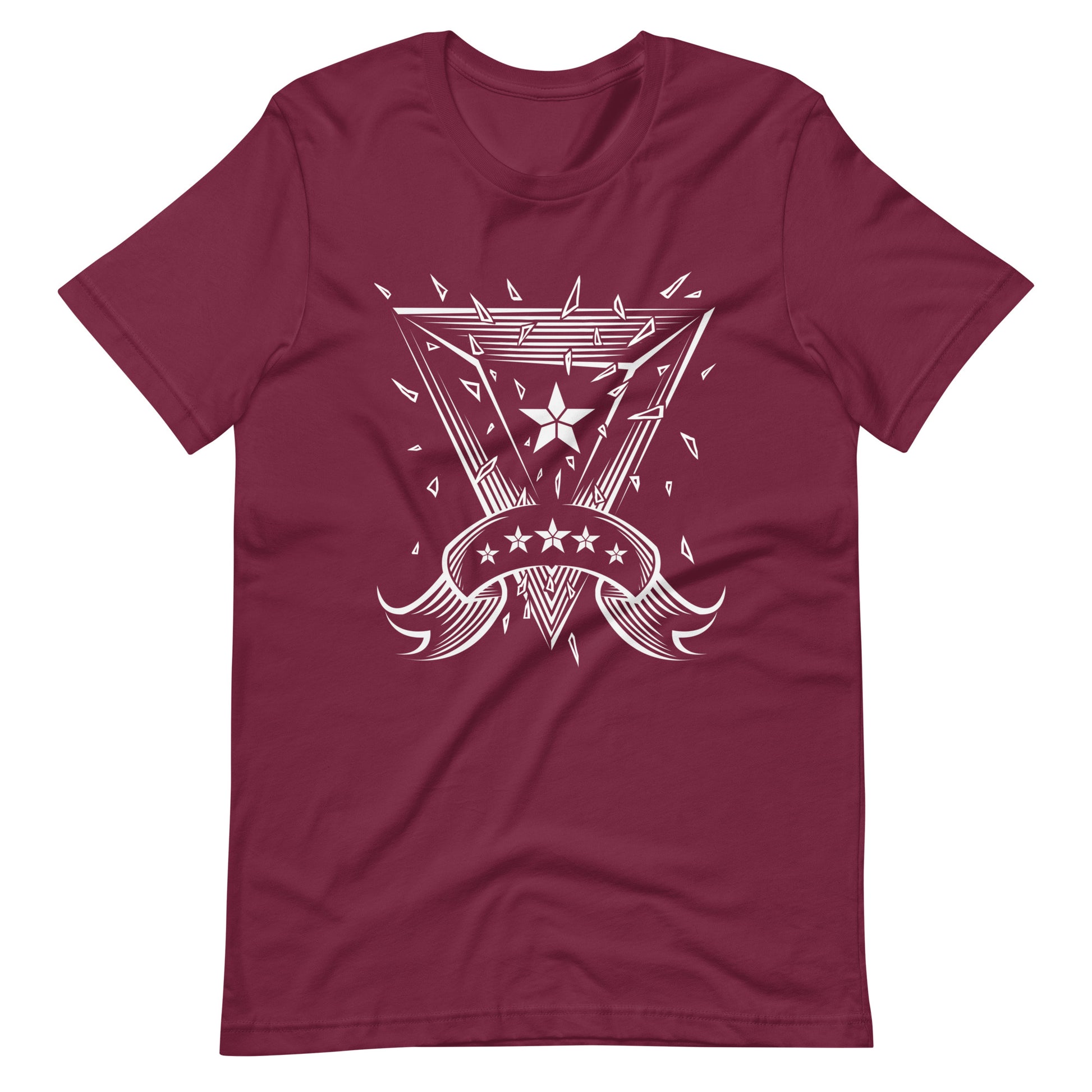Starlight - Men's t-shirt - Maroon Front