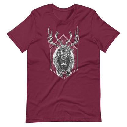 The Ruler - Men's t-shirt - Maroon Front