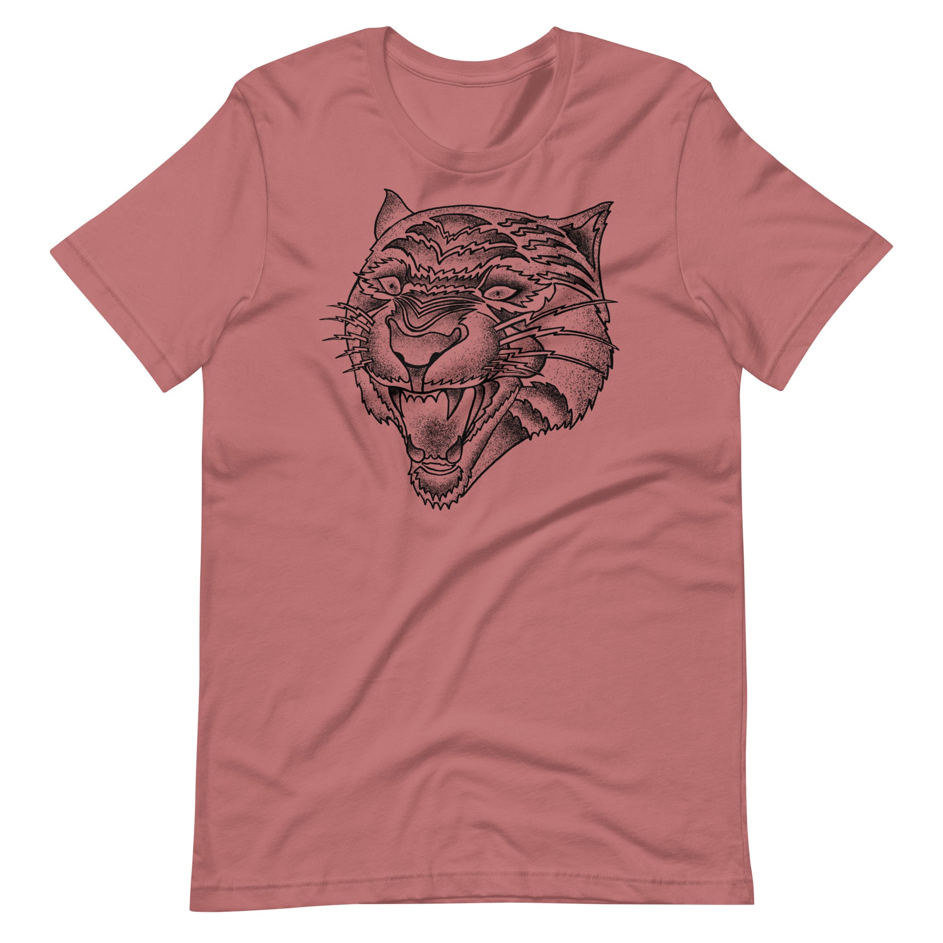 Panther Black - Men's t-shirt - Mauve Front