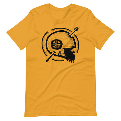 Dead Arrow Black - Men's t-shirt - Mustard Front