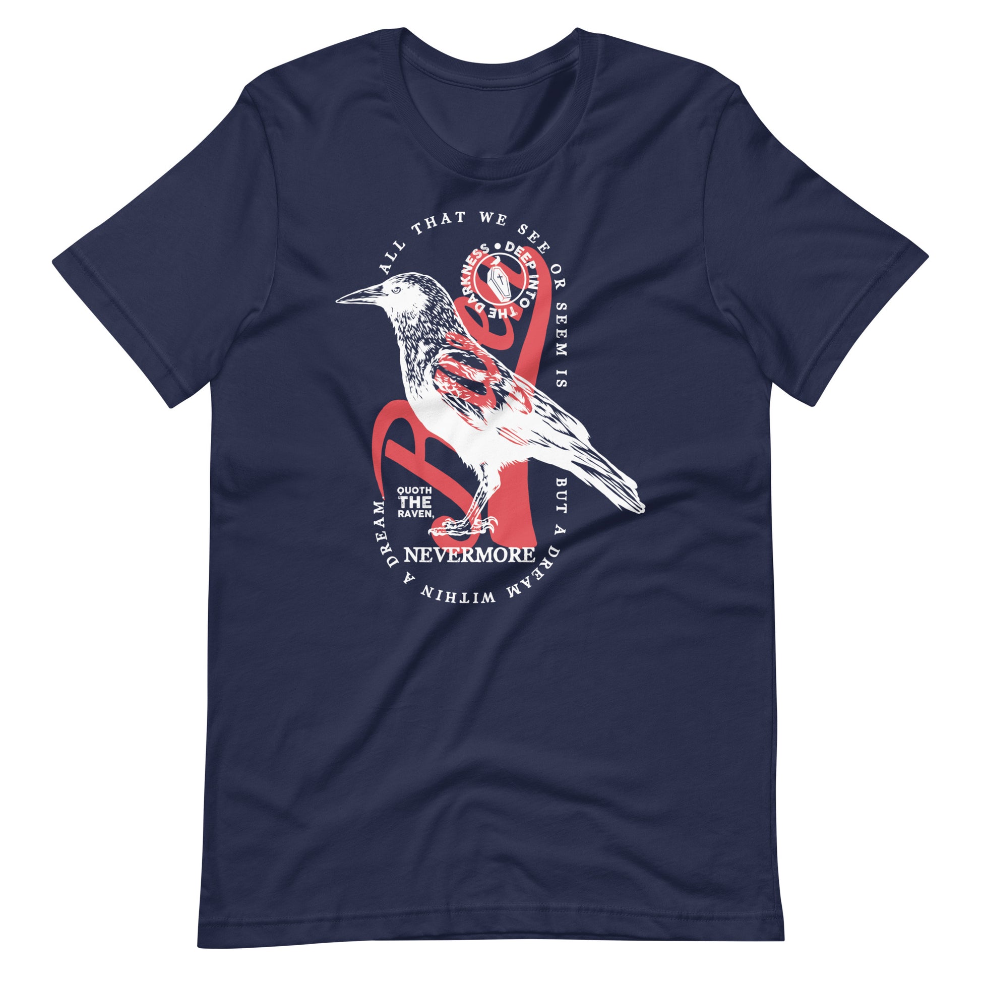 A Dream Within a Dream - Men's t-shirt - Navy Front