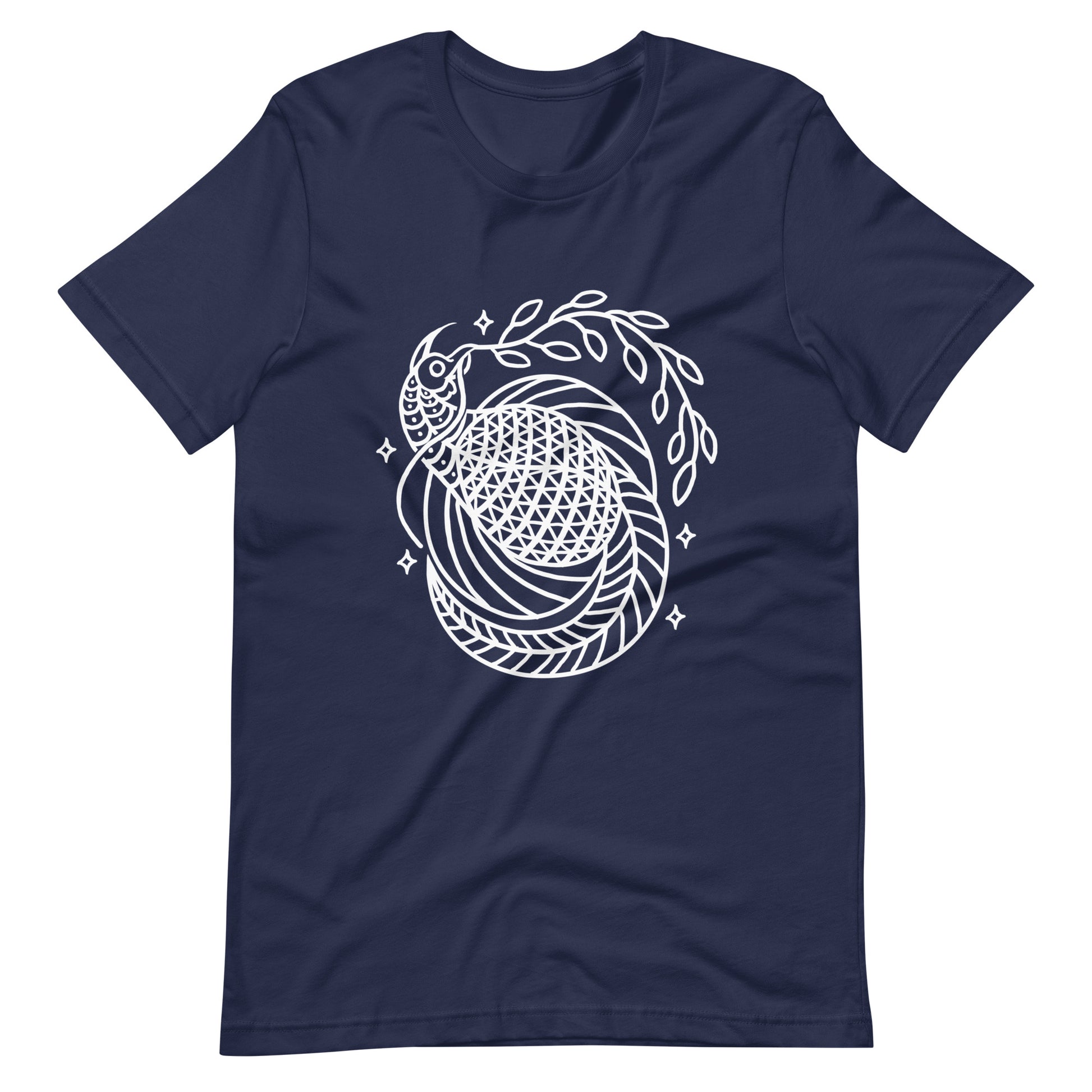 Bird of Peace - Men's t-shirt - Navy Front