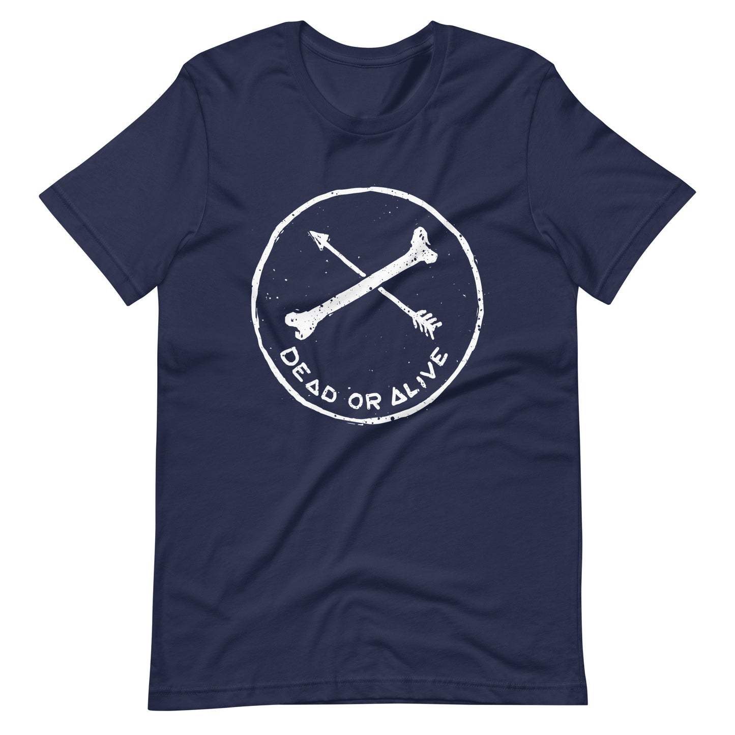 Dead or Alive - Men's t-shirt - Navy Front