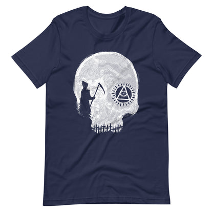 Death Row - Men's t-shirt - Navy Front
