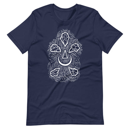 Diamond Night - Men's t-shirt - Navy Front