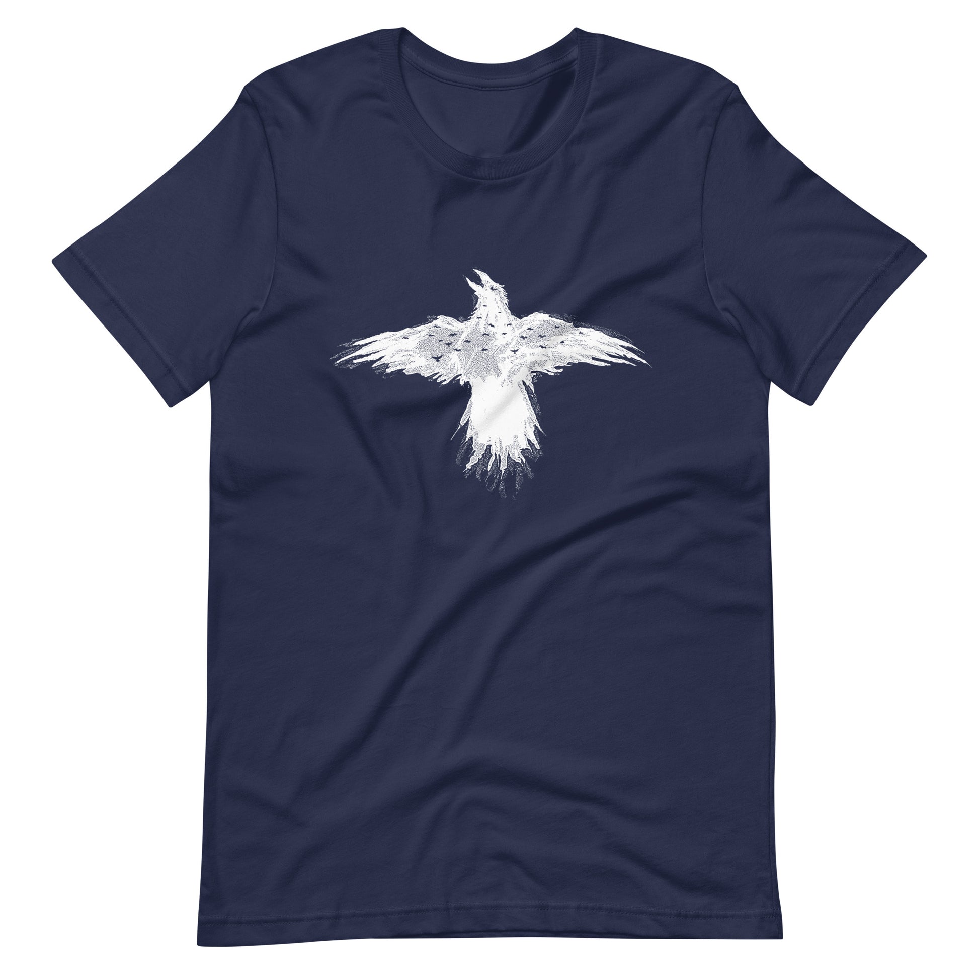 Flying Crow - Men's t-shirt - Navy Front
