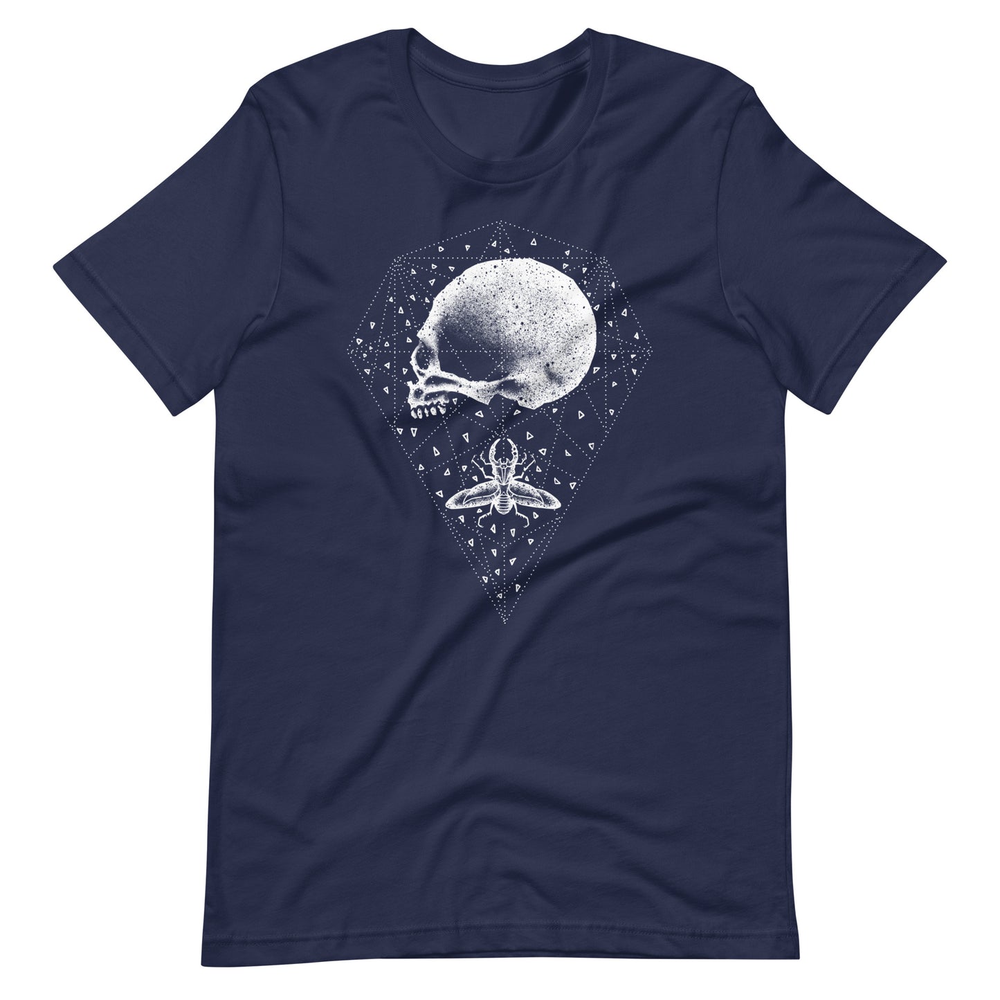 Galaxy Triangle - Men's t-shirt - Navy Front