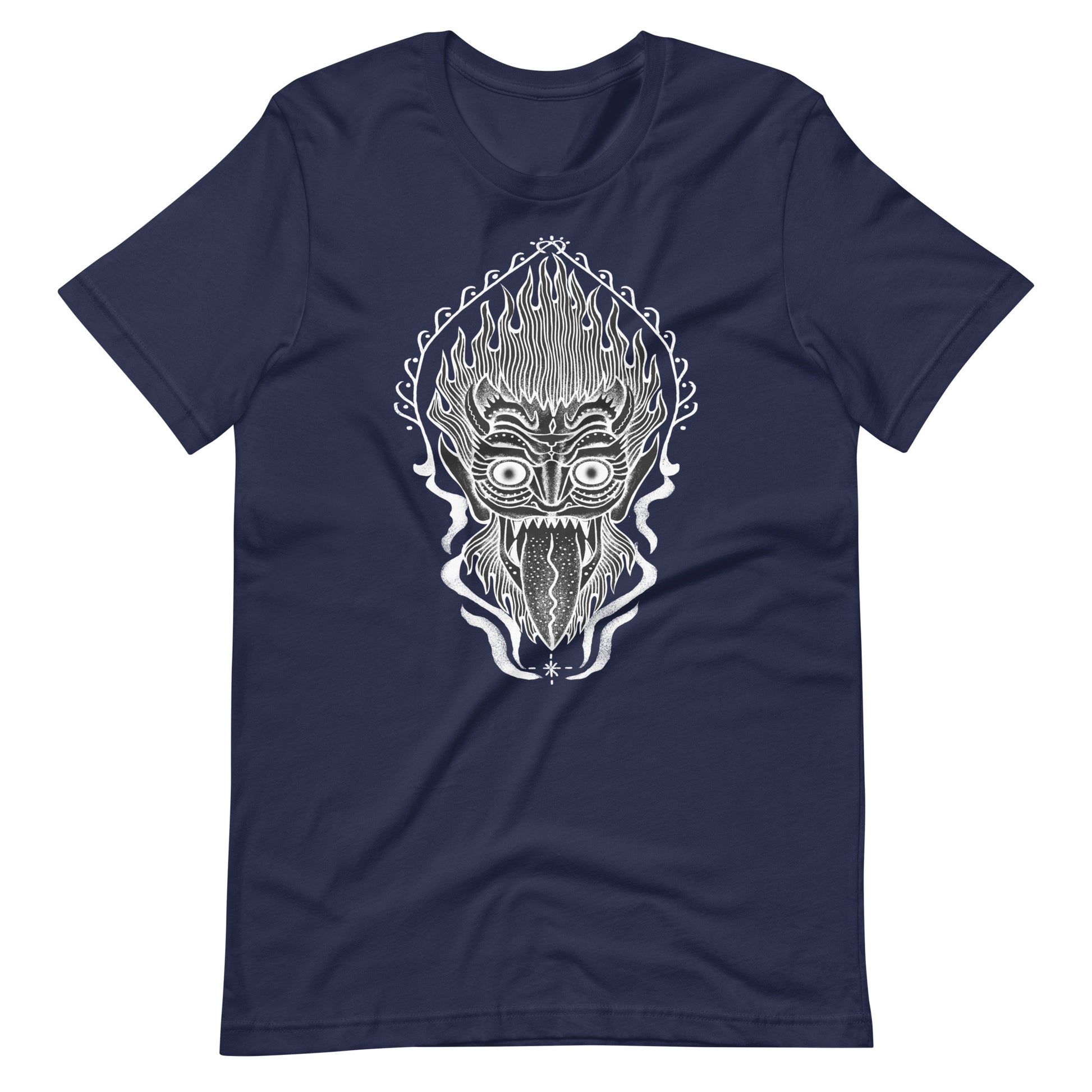 King of Fire - Men's t-shirt - Navy Front