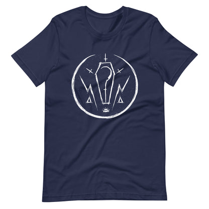 Moon Thunder Death - Men's t-shirt - Navy Front