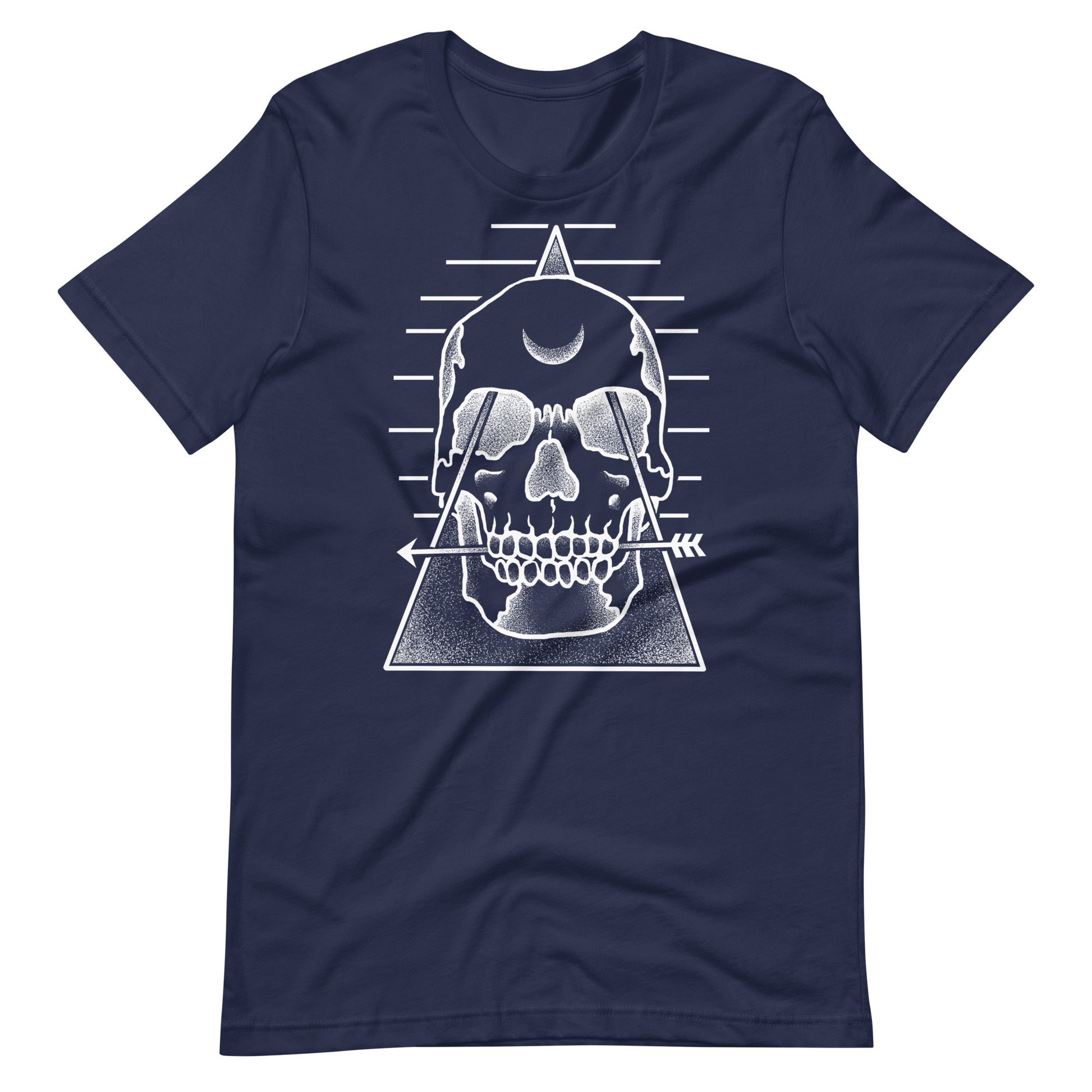 Skull Pyramid - Men's t-shirt - Navy Front