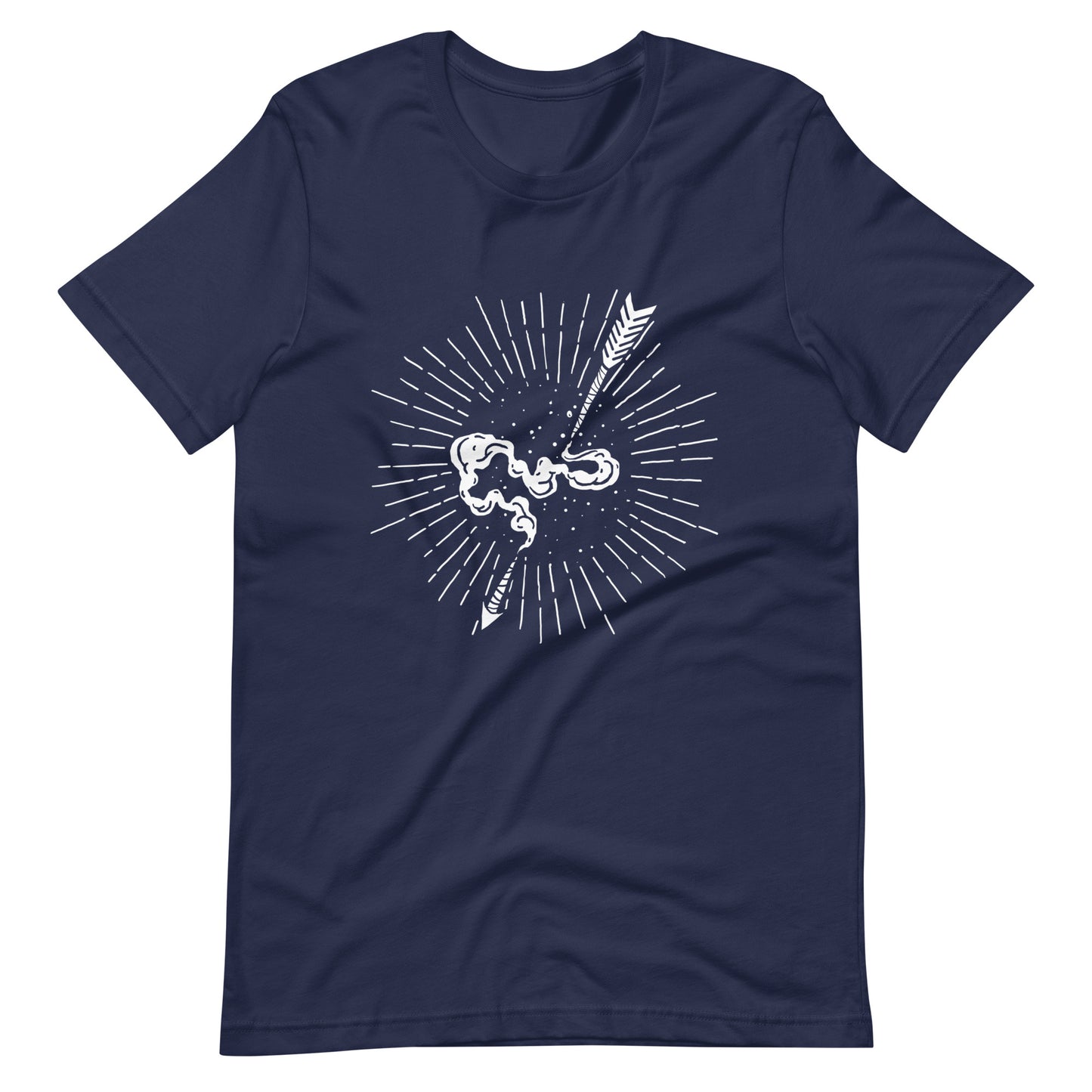 Skull Triangle - Men's t-shirt - Navy Front