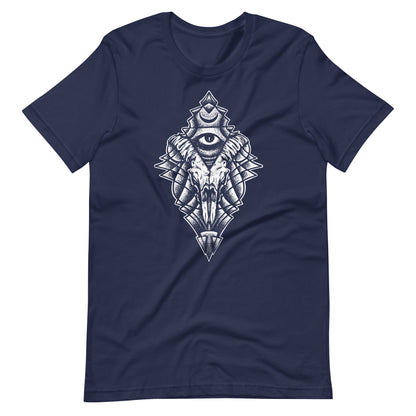 Energy Eye White - Men's t-shirt - Navy Front