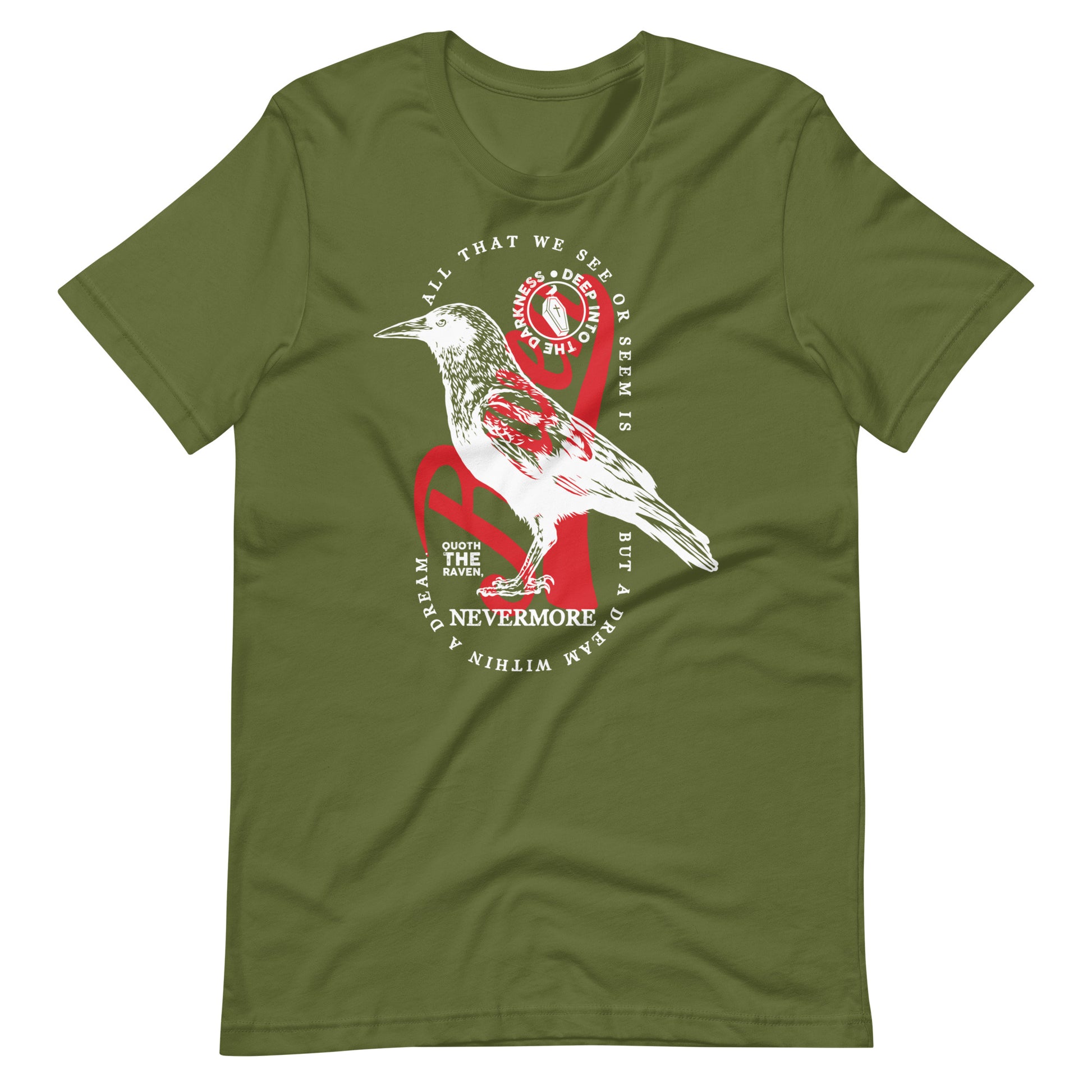 A Dream Within a Dream - Men's t-shirt - Olive Front