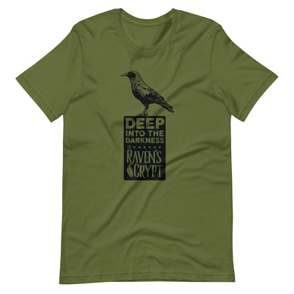 Deep Into the Darkness Crypt 2 - Men's t-shirt - Olive Front