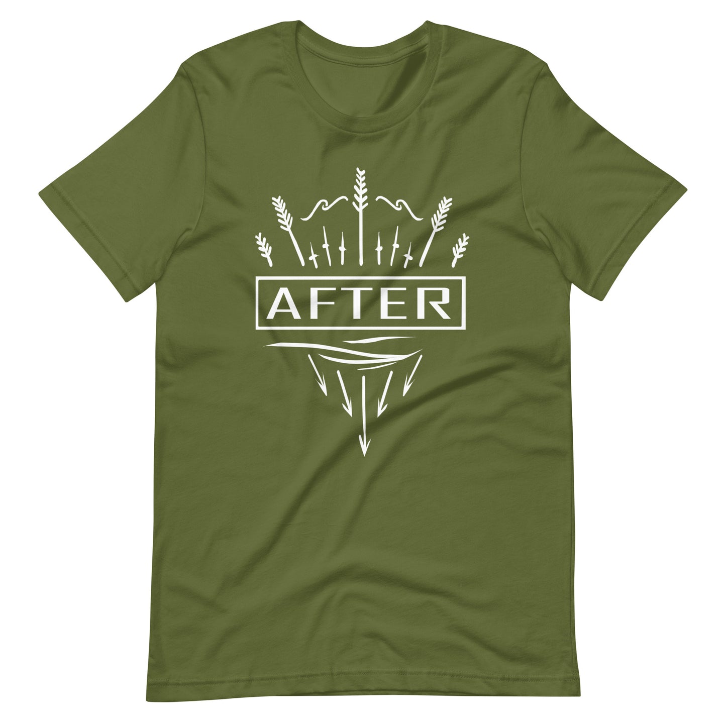 After - Men's t-shirt - Olive Front
