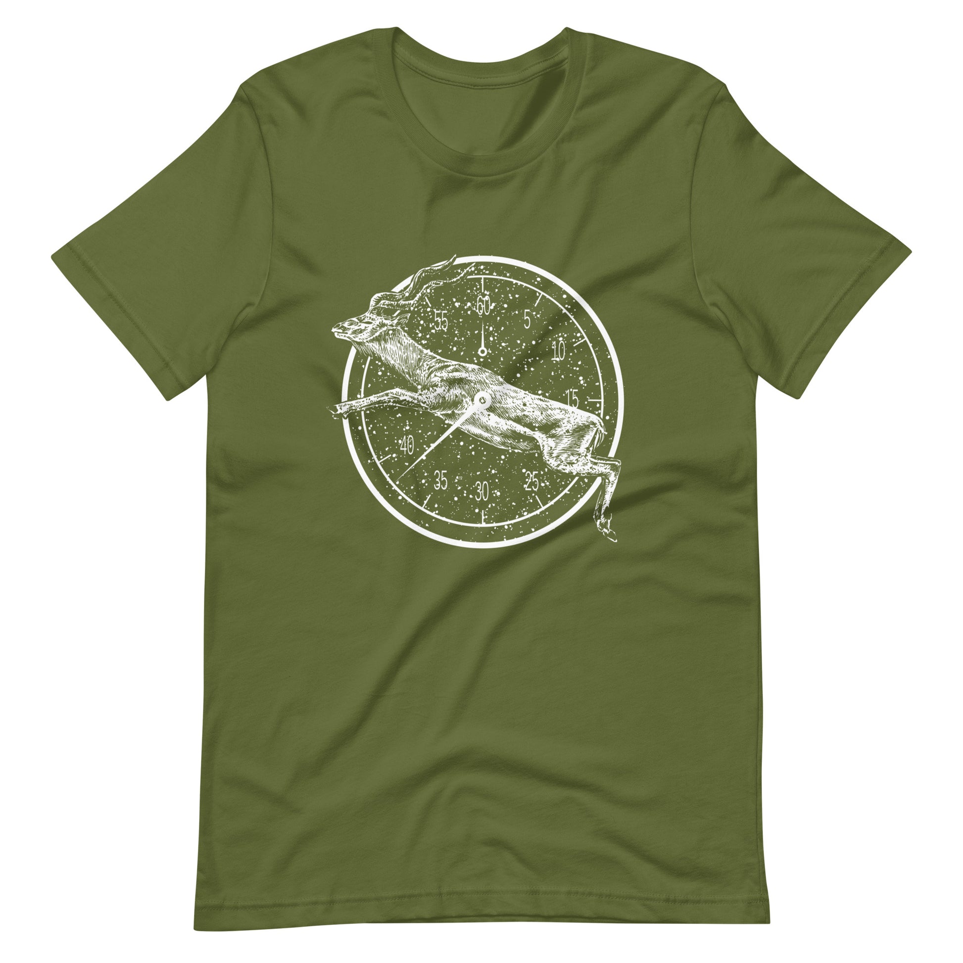 Algoritma - Men's t-shirt - Olive Front