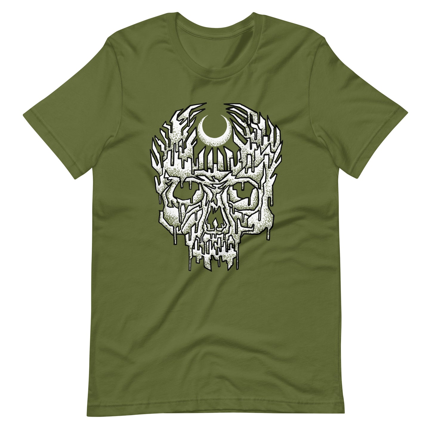 Dark of the Moon - Men's t-shirt - Olive Front