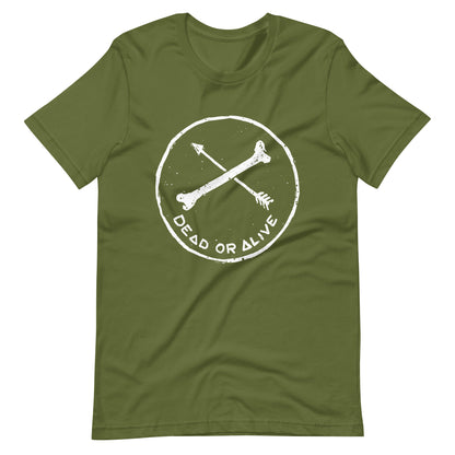 Dead or Alive - Men's t-shirt - Olive Front