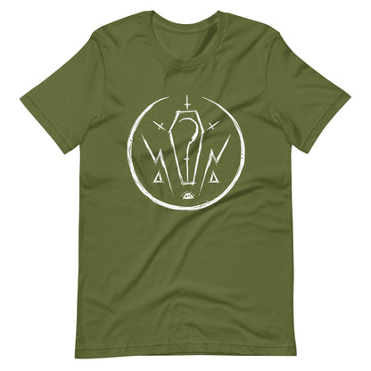 Moon Thunder Death - Men's t-shirt - Olive Front