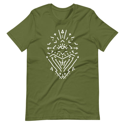 Near Light - Men's t-shirt - Olive Front