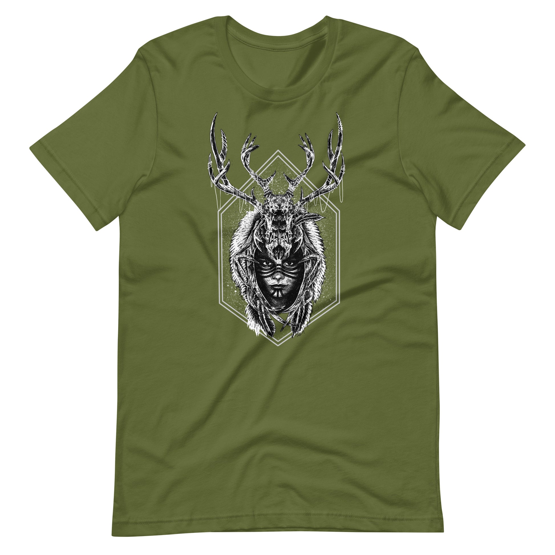 The Ruler - Men's t-shirt - Olive Front